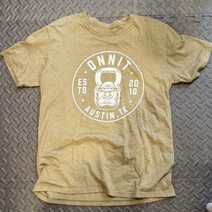 Men's Short Sleeve Tee - Tan